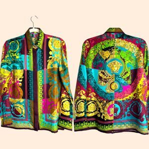 Versace Voyage Barocco Silk Shirt
